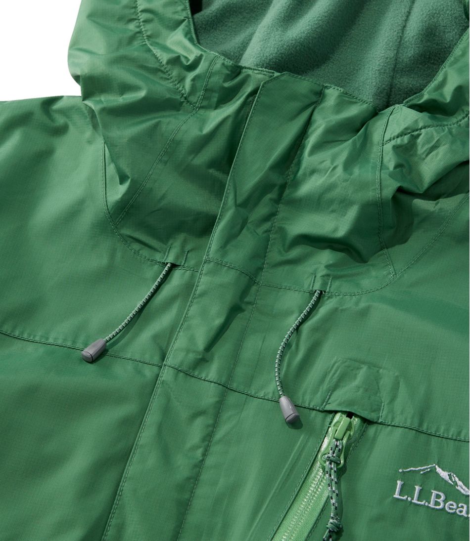 Men's Trail Model Rain Jacket, Fleece-Lined / L.L.Bean
