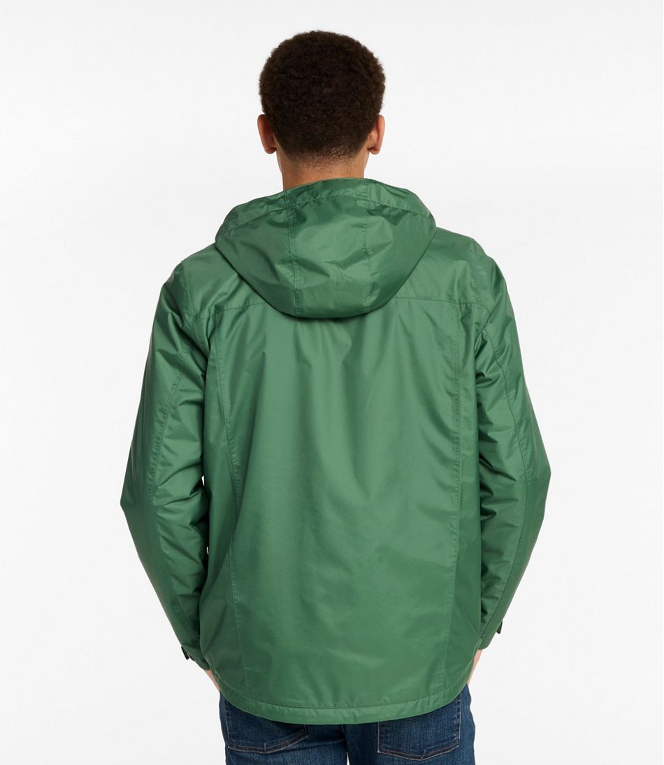 Men's Trail Model Rain Jacket, Fleece-Lined / L.L.Bean