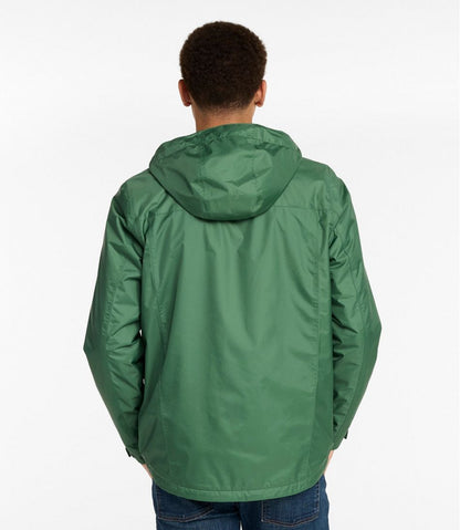 Men's Trail Model Rain Jacket, Fleece-Lined / L.L.Bean