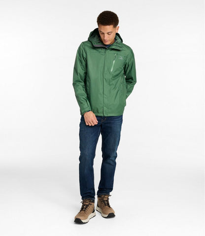 Men's Trail Model Rain Jacket, Fleece-Lined / L.L.Bean