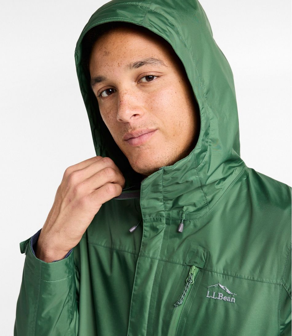 Men's Trail Model Rain Jacket, Fleece-Lined / L.L.Bean