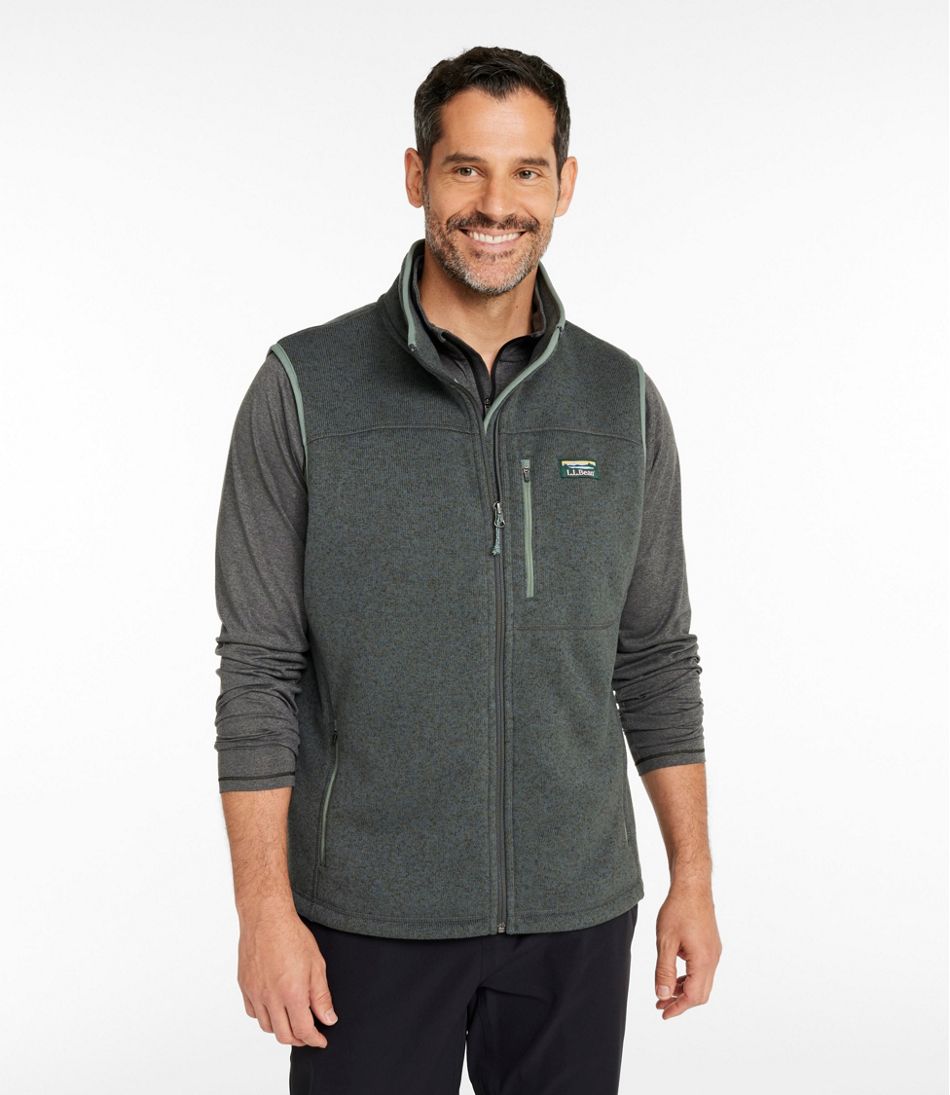 Men's Bean's Sweater Fleece Vest / L.L.Bean