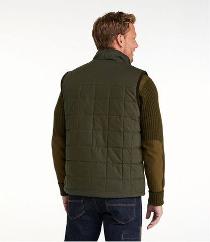 Men's Upcountry Waxed Cotton Down Vest / L.L.Bean
