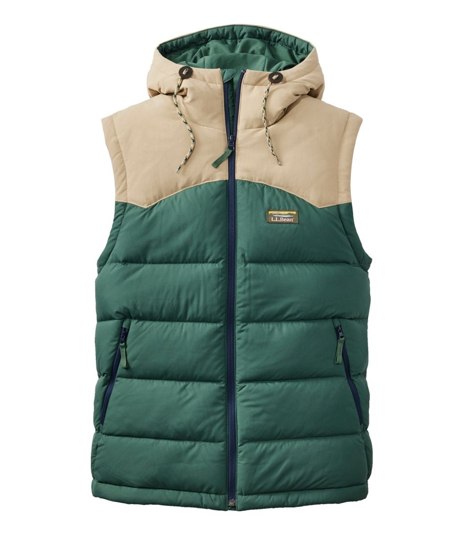 Men's Mountain Classic Hooded Down Vest / L.L.Bean