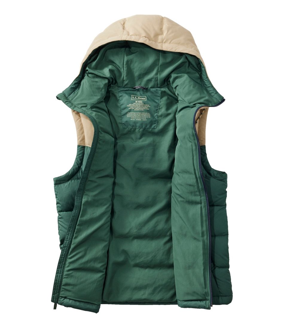 Men's Mountain Classic Hooded Down Vest / L.L.Bean