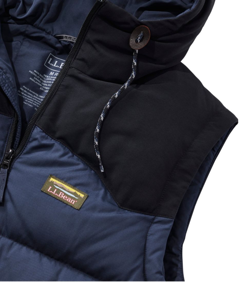 Men's Mountain Classic Hooded Down Vest / L.L.Bean