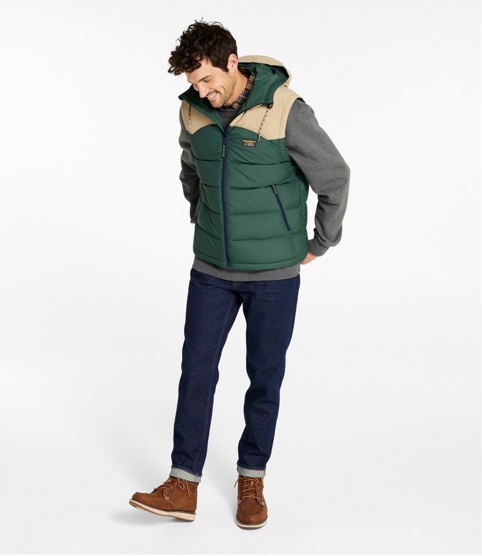 Men's Mountain Classic Hooded Down Vest / L.L.Bean