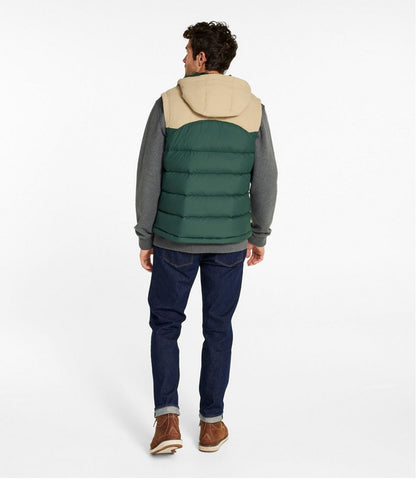 Men's Mountain Classic Hooded Down Vest / L.L.Bean