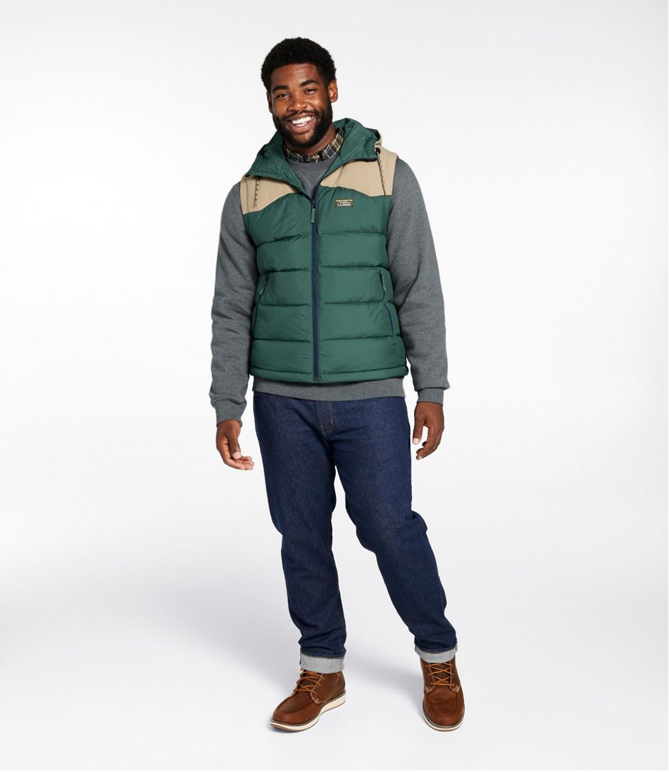 Men's Mountain Classic Hooded Down Vest / L.L.Bean