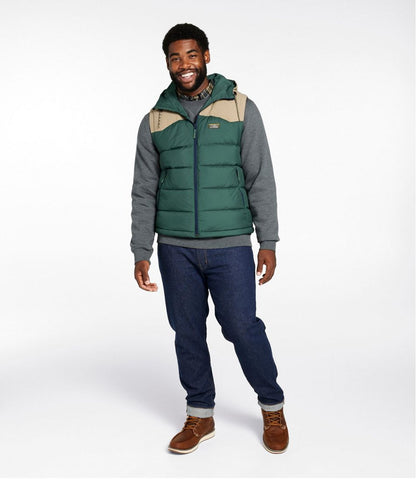 Men's Mountain Classic Hooded Down Vest / L.L.Bean
