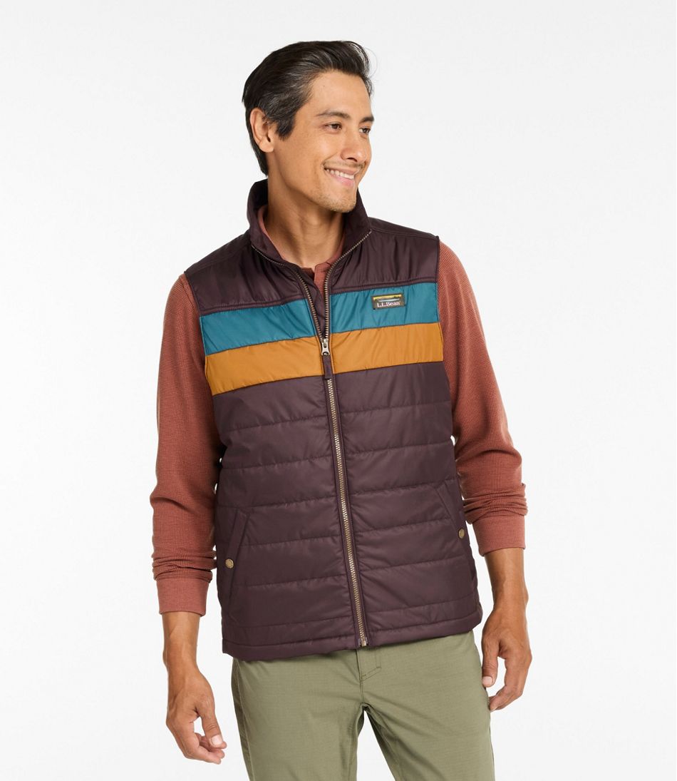 Men's Mountain Classic Puffer Vest, Colorblock / L.L.Bean