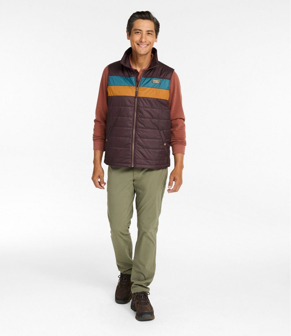 Men's Mountain Classic Puffer Vest, Colorblock / L.L.Bean