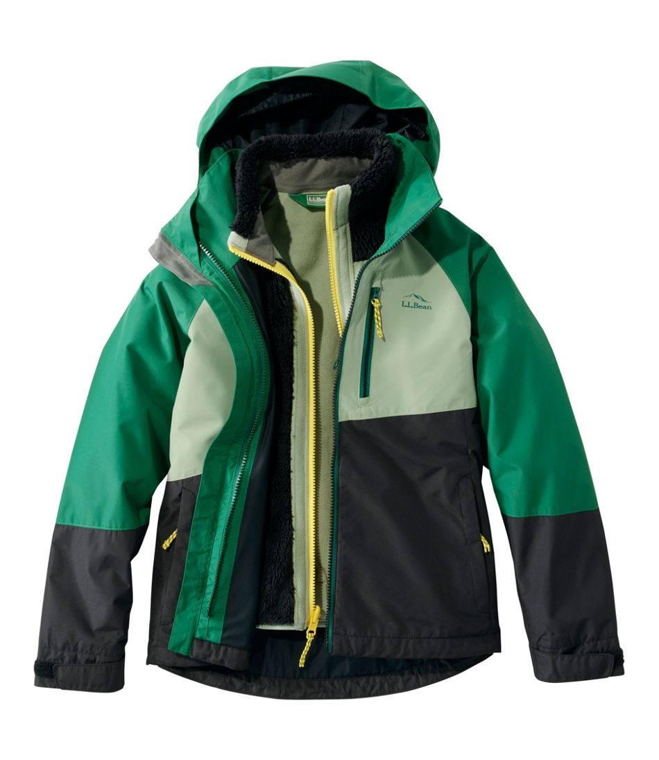 Kids' Fleece-Lined 3-in-1 Jacket / L.L.Bean