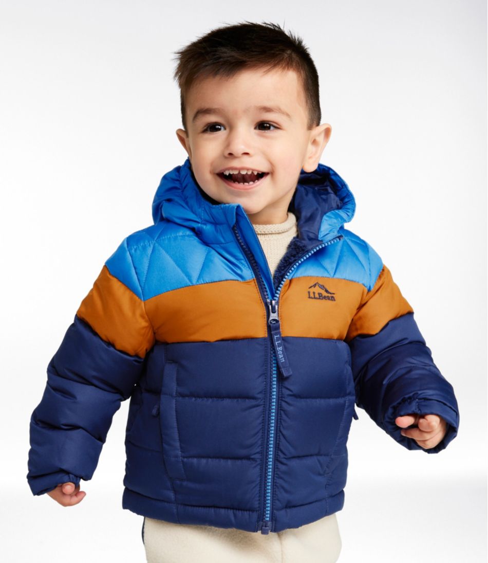 Infants' and Toddlers' Bean's Down Jacket, Colorblock / L.L.Bean