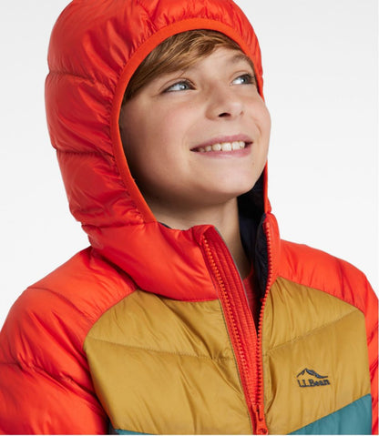 Kids' Ultralight 650 Down Jacket, Colorblock / L.L.Bean