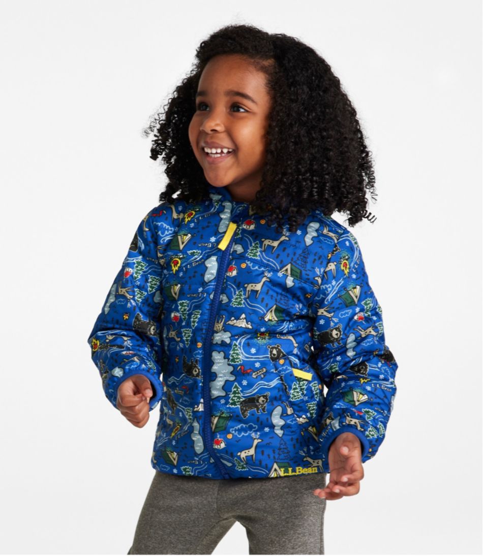 Infants' and Toddlers' Fleece-Lined Insulated Jacket, Print / L.L.Bean
