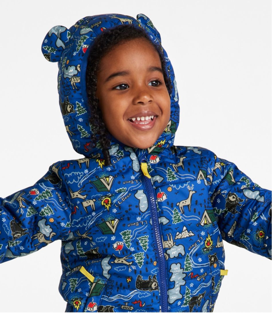 Infants' and Toddlers' Fleece-Lined Insulated Jacket, Print / L.L.Bean