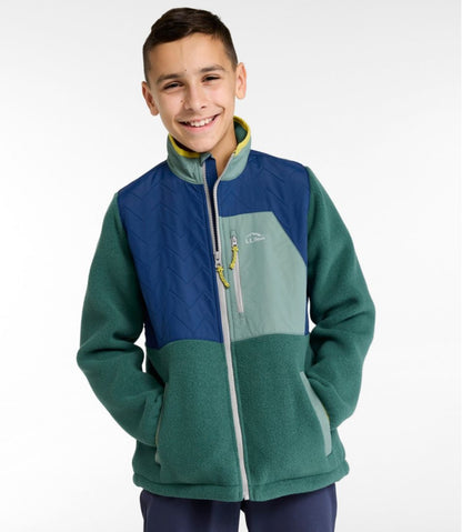 Kids' Mountain Classic Fleece Jacket, Mixed Media / L.L.Bean