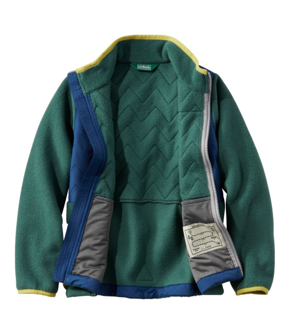 Kids' Mountain Classic Fleece Jacket, Mixed Media / L.L.Bean
