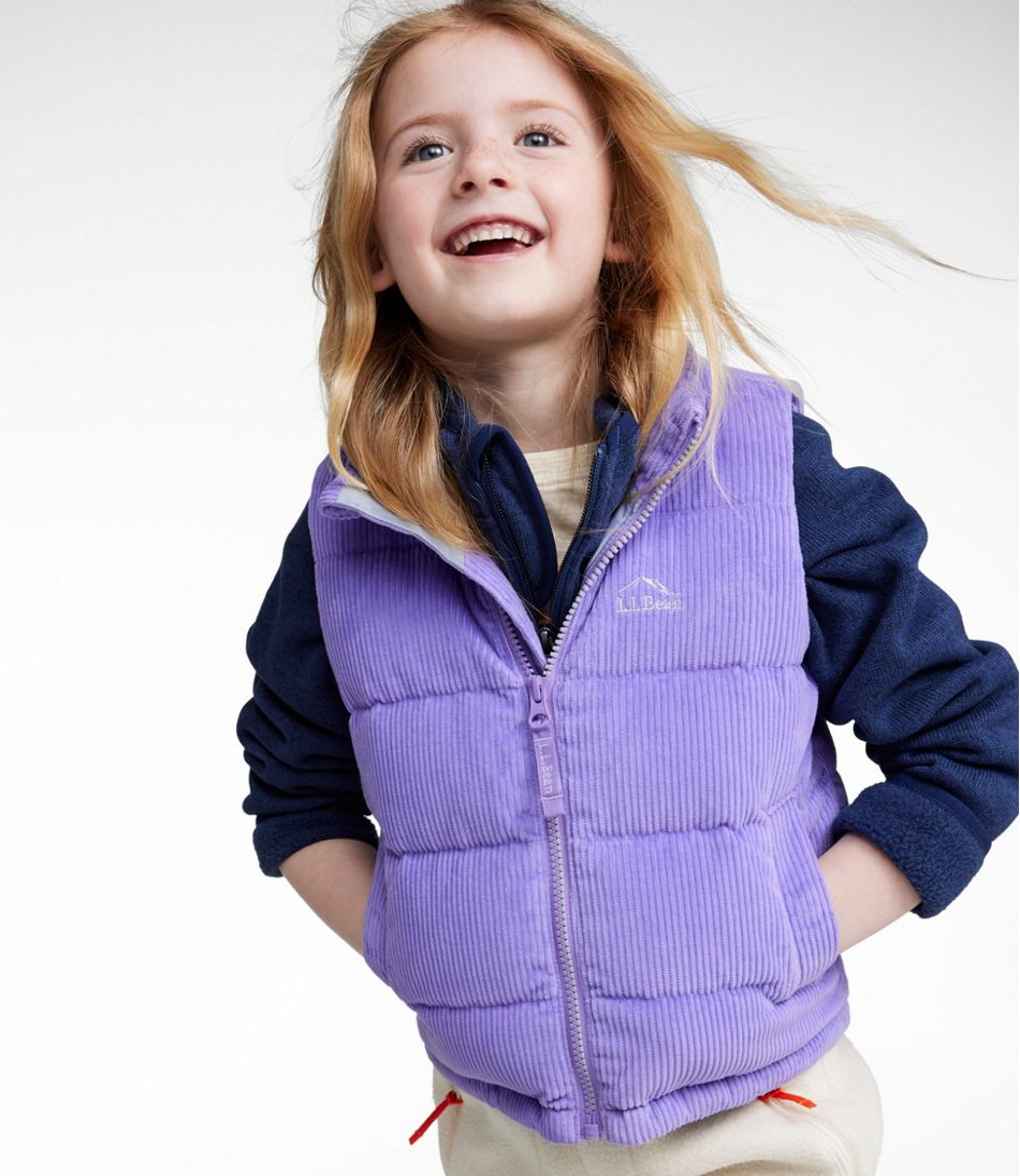 Kids' Bean's Down Corduroy Vest / L.L.Bean