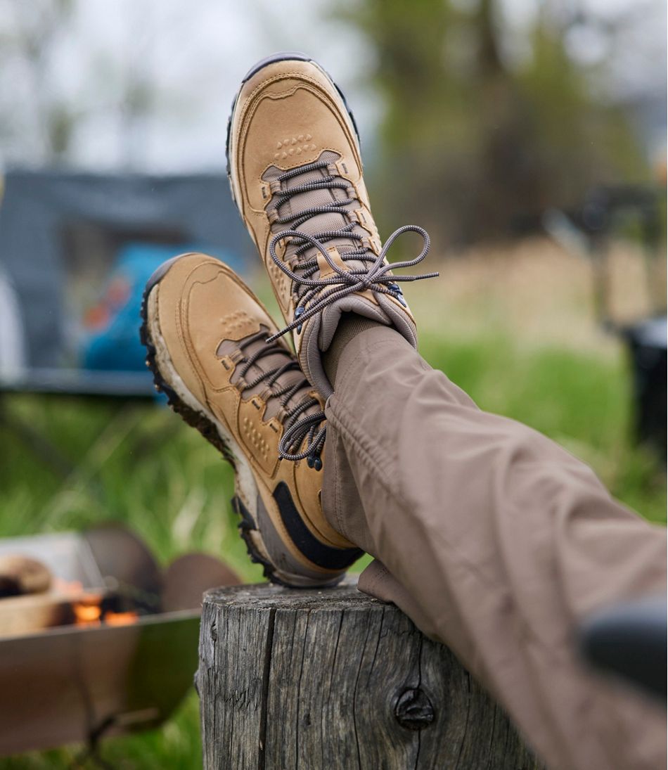 Women's Trail Model X Waterproof Hiking Boots, Leather / L.L.Bean