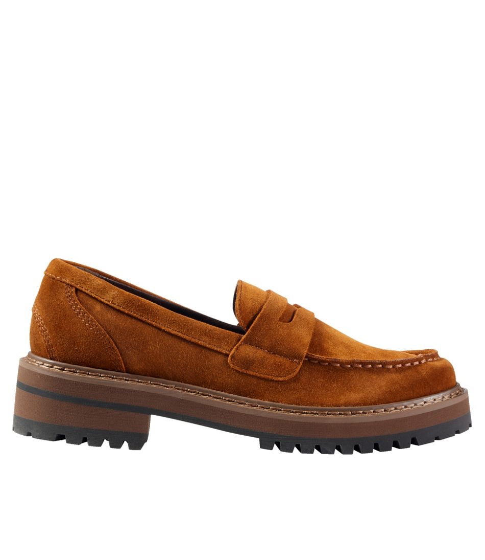 Women's Camden Hills Penny Loafers, Suede / L.L.Bean