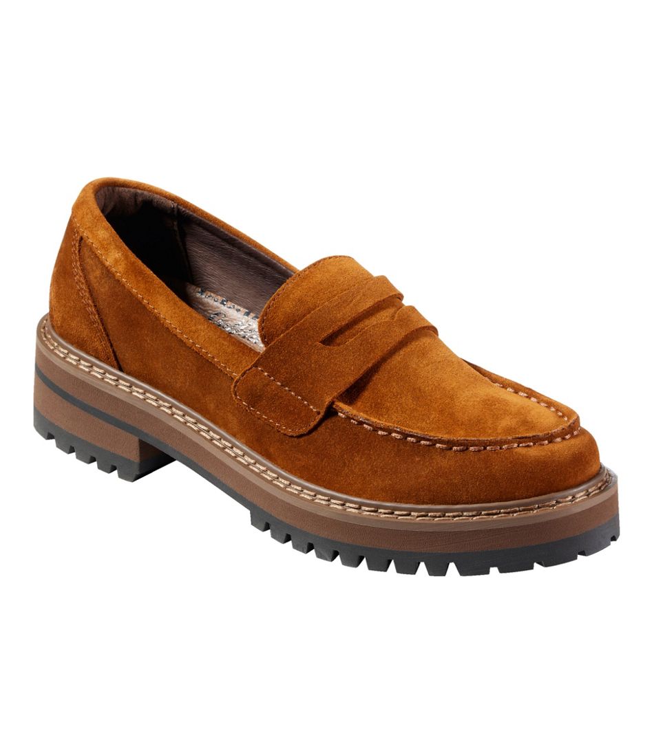 Women's Camden Hills Penny Loafers, Suede / L.L.Bean