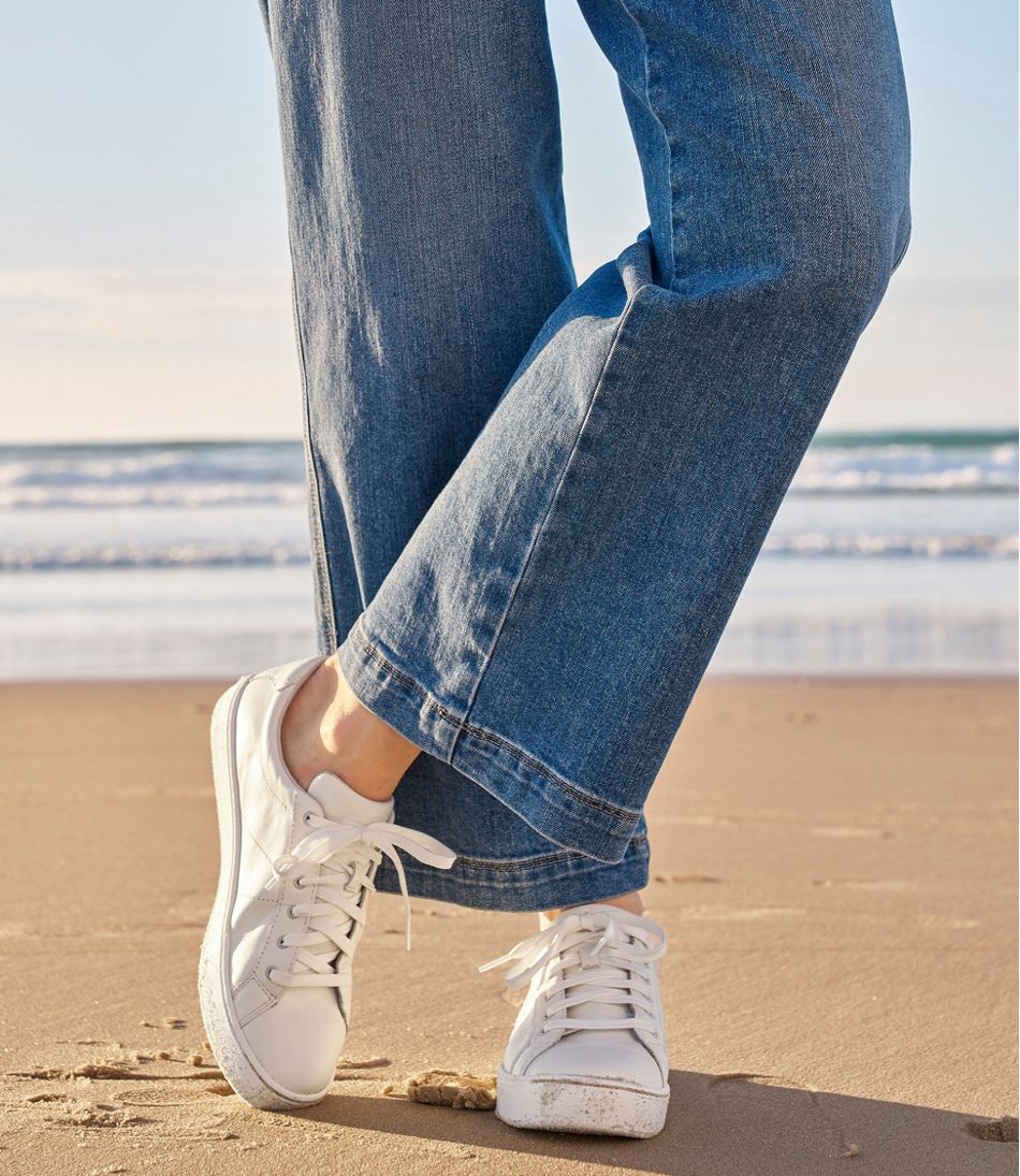 Women's Eco Bay Oxfords, Full-Grain Leather / L.L.Bean