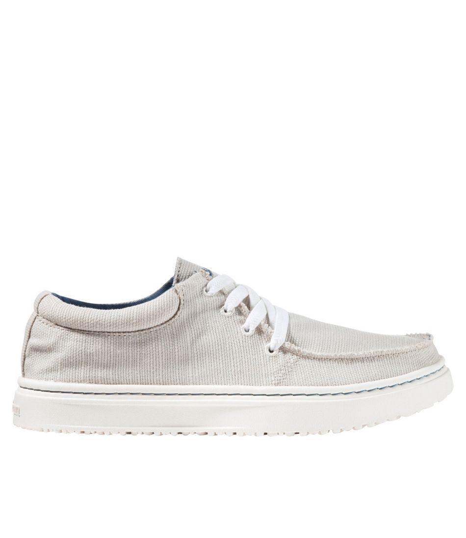 Women's Higgins Beach 4-Eye Lace-Up Shoes, Canvas / L.L.Bean
