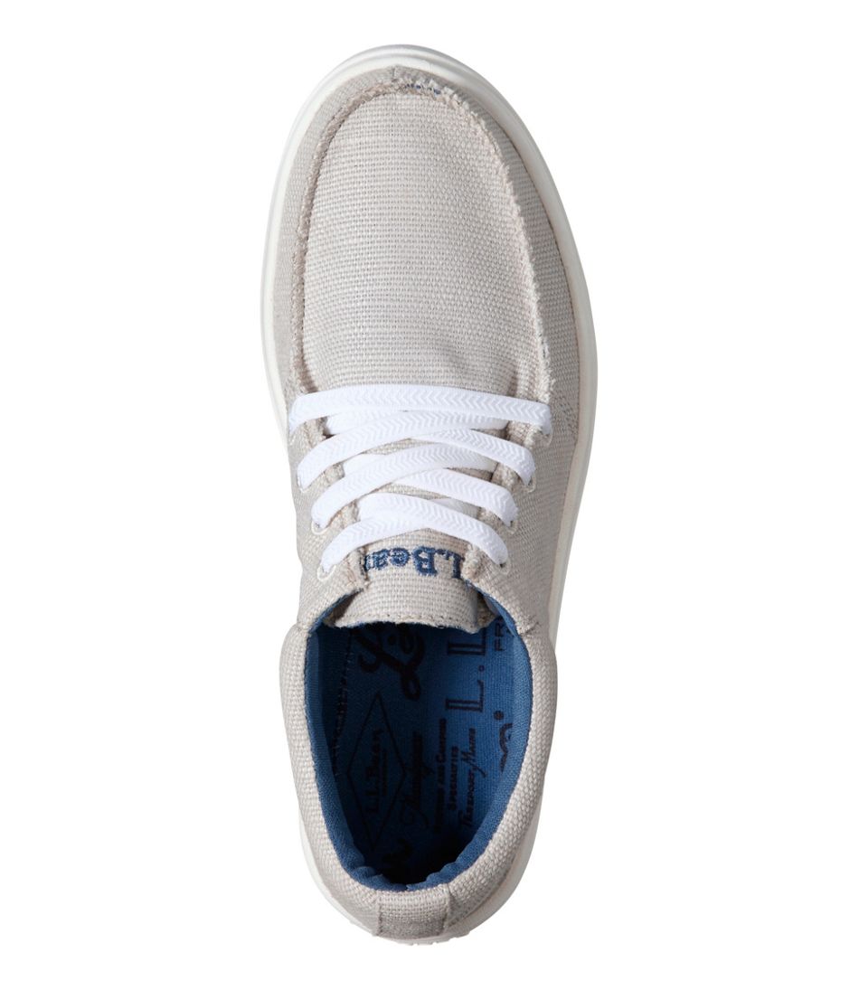 Women's Higgins Beach 4-Eye Lace-Up Shoes, Canvas / L.L.Bean