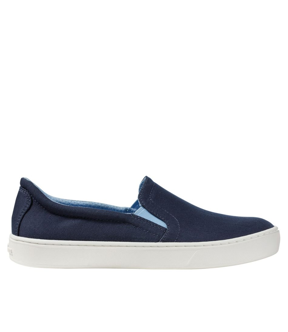 Women's Eco Bay Canvas Sneakers, Slip-On / L.L.Bean