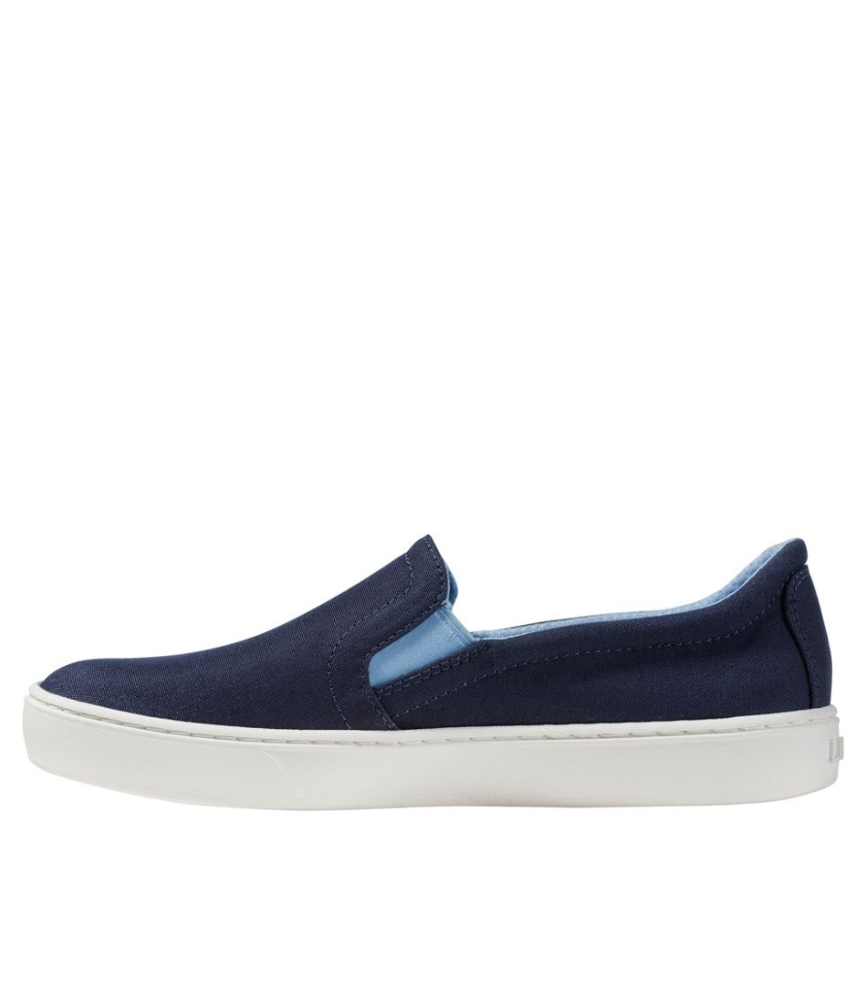 Women's Eco Bay Canvas Sneakers, Slip-On / L.L.Bean