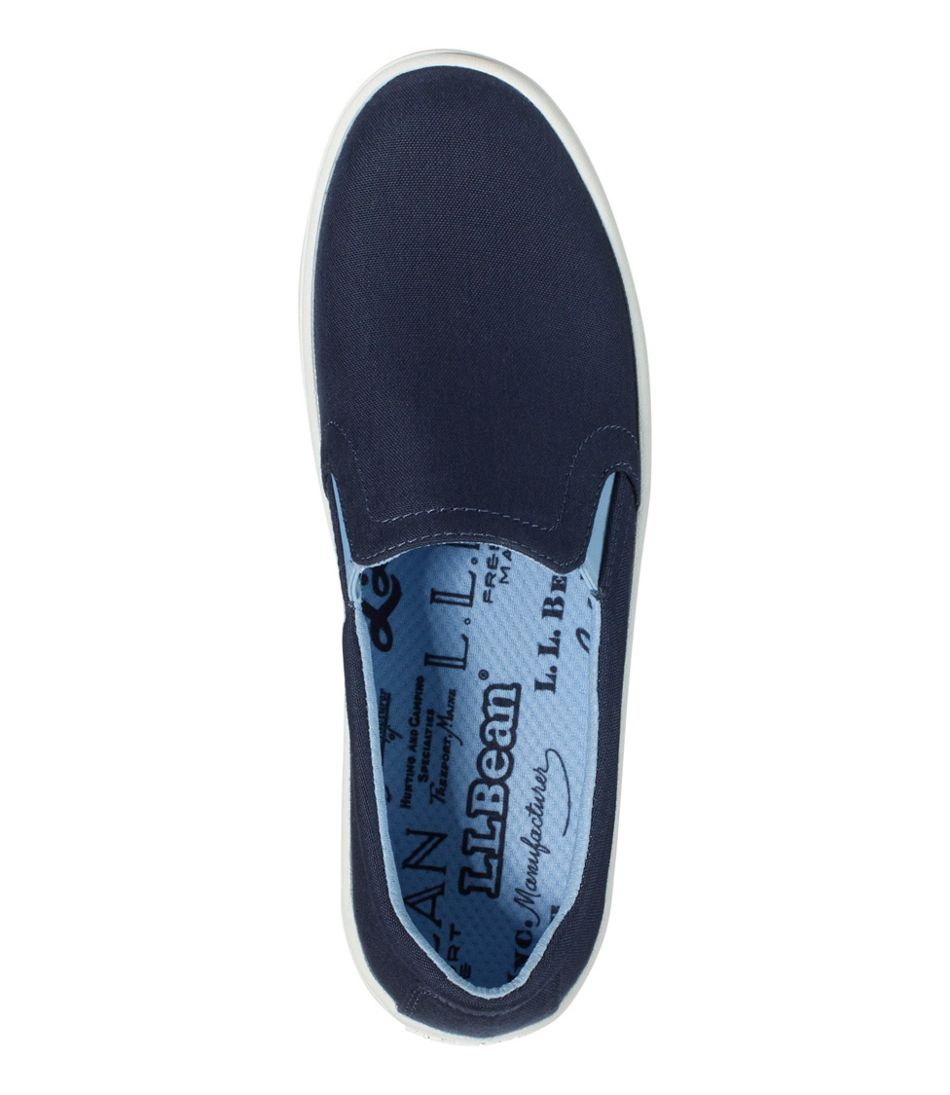 Women's Eco Bay Canvas Sneakers, Slip-On / L.L.Bean