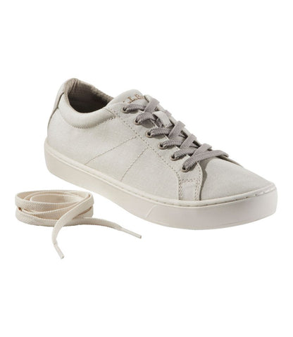 Women's Eco Bay Canvas Sneakers, Lace-Up / L.L.Bean