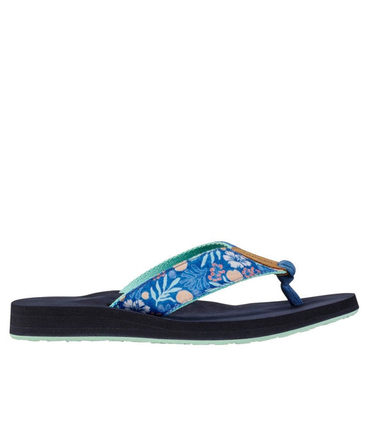 Women's Maine Isle Flip-Flops, Woven Print / L.L.Bean