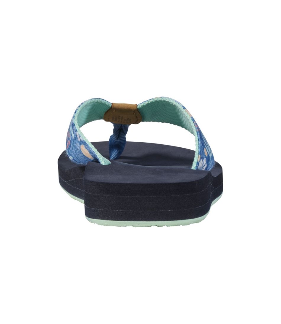 Women's Maine Isle Flip-Flops, Woven Print / L.L.Bean
