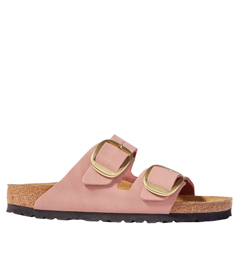 Women's Birkenstock Big Buckle Arizona Sandals, Nubuck / L.L.Bean