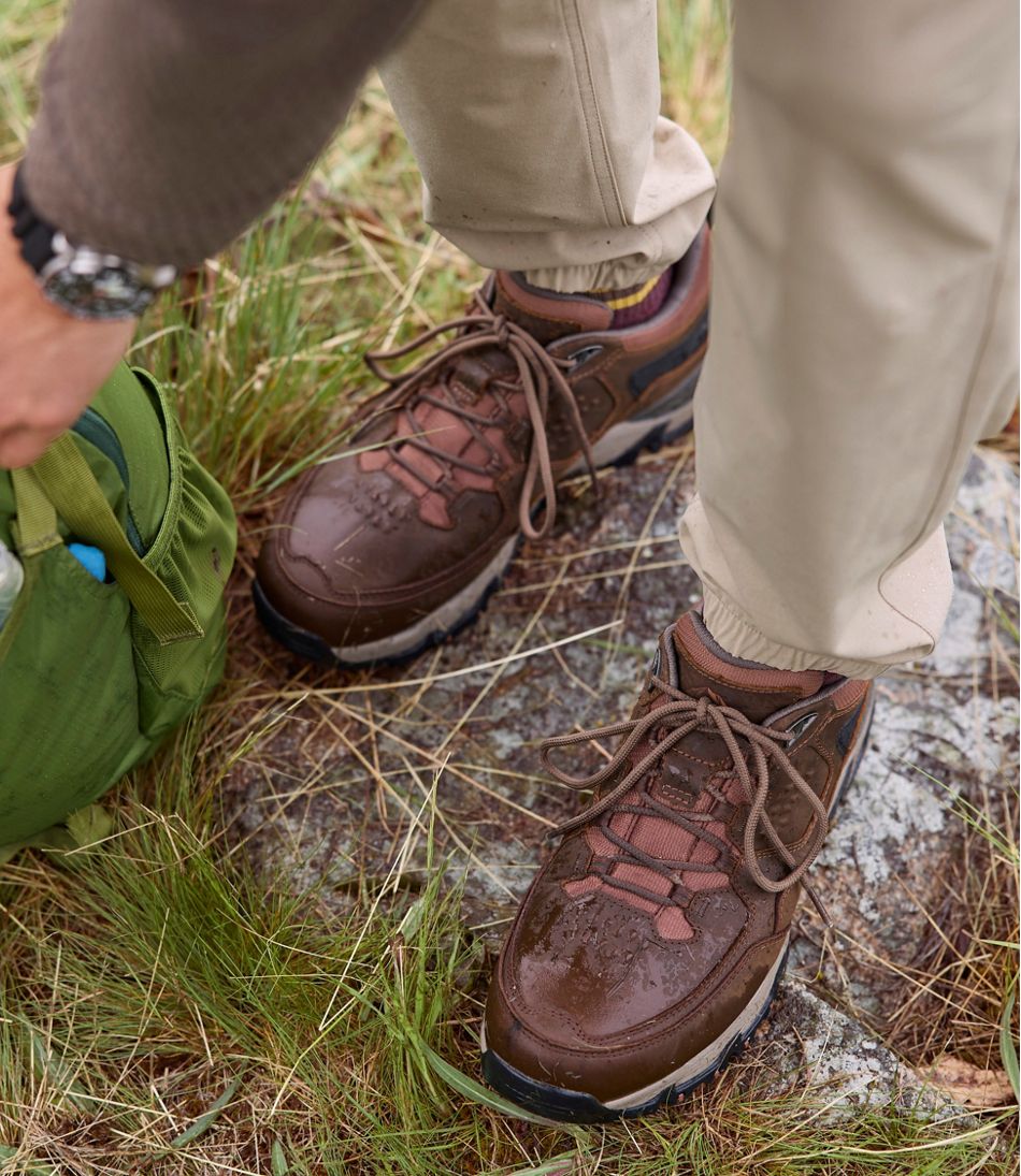 Men's Trail Model X Waterproof Hiking Shoes, Leather / L.L.Bean