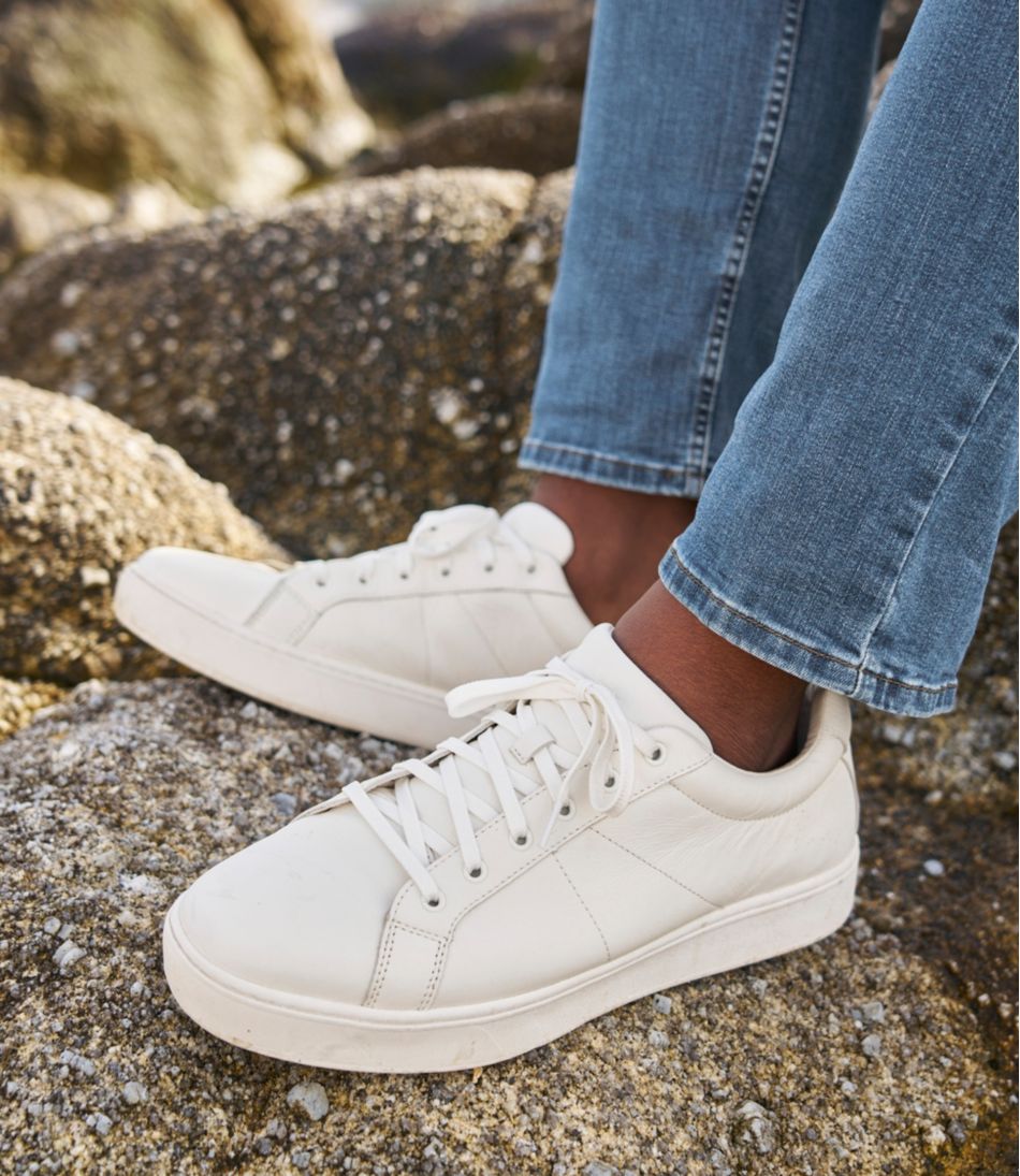 Men's Eco Bay Sneakers, Leather / L.L.Bean