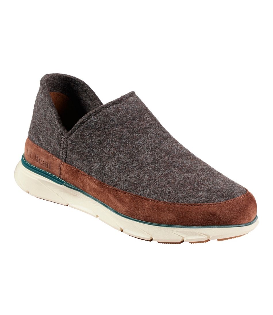 Men's Downeast Slip-Ons, Wool / L.L.Bean