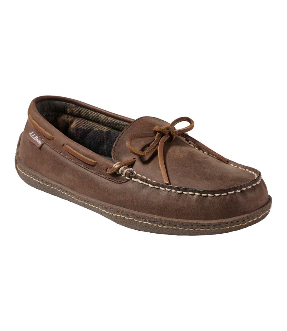 Men's Handsewn Slippers, Flannel-Lined / L.L.Bean