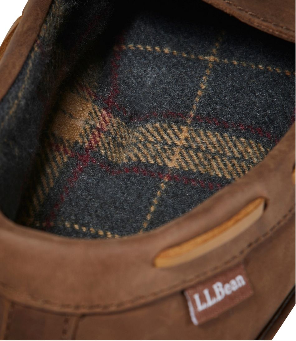 Men's Handsewn Slippers, Flannel-Lined / L.L.Bean