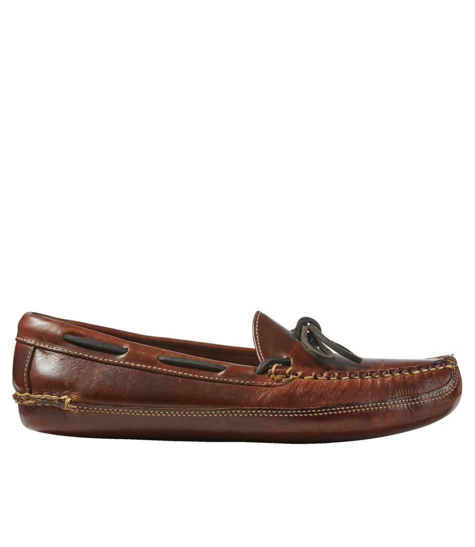 Men's Leather Double-Sole Slippers, Leather-Lined / L.L.Bean