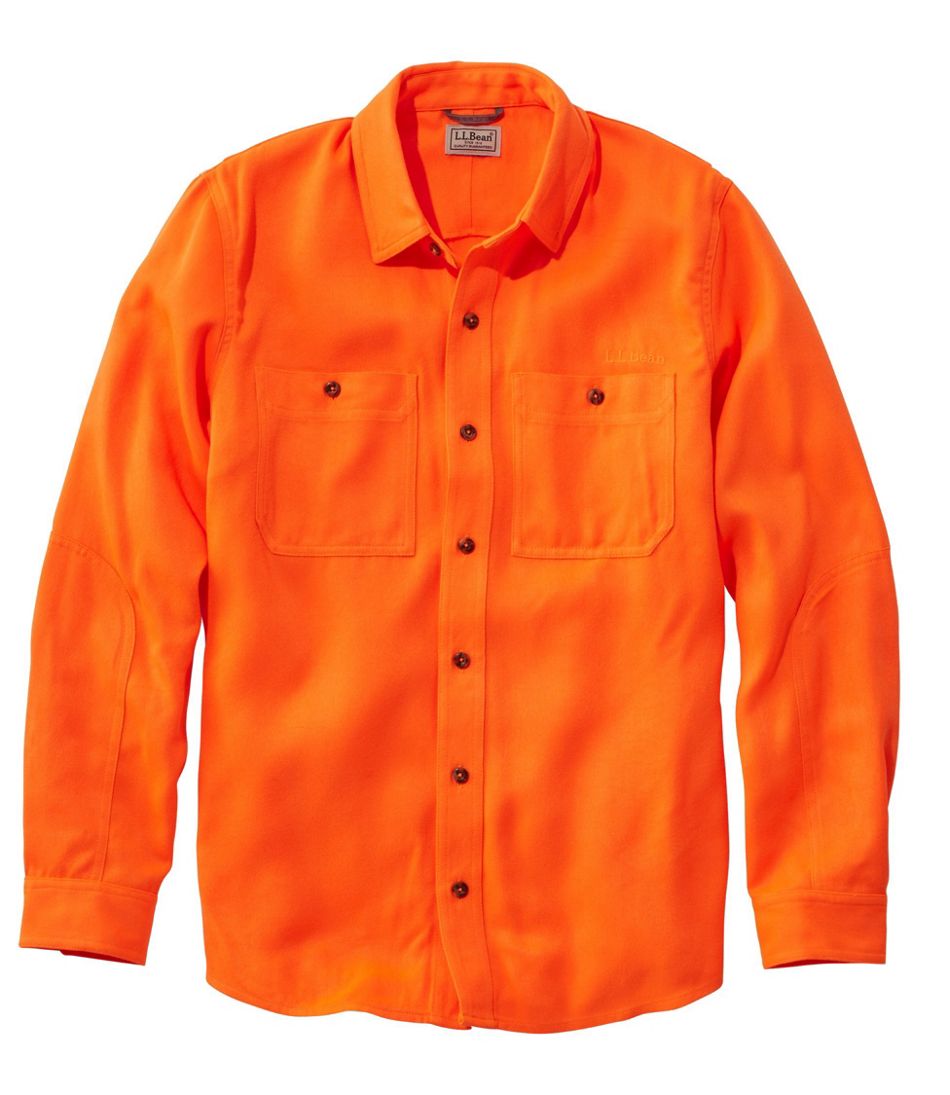 Men's Double L Field Shirt, Hunter Orange / L.L.Bean