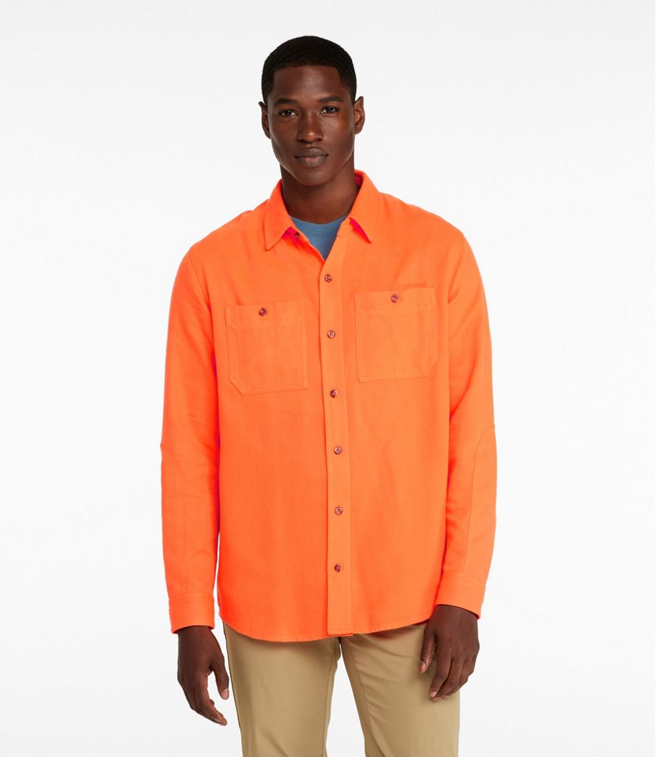 Men's Double L Field Shirt, Hunter Orange / L.L.Bean