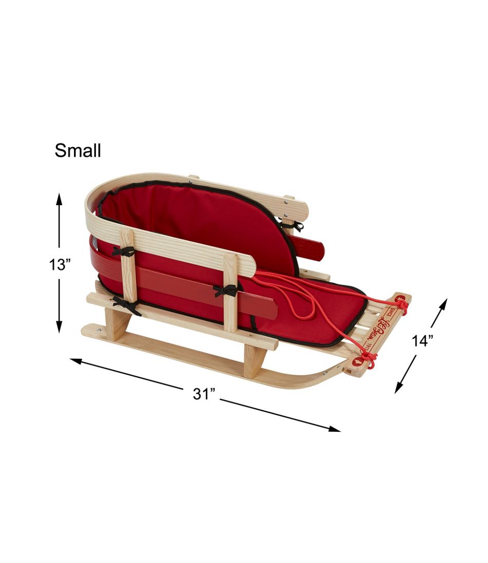 Kids' Pull Sled and Cushion Set / L.L.Bean