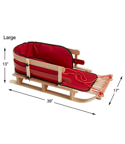 Kids' Pull Sled and Cushion Set / L.L.Bean
