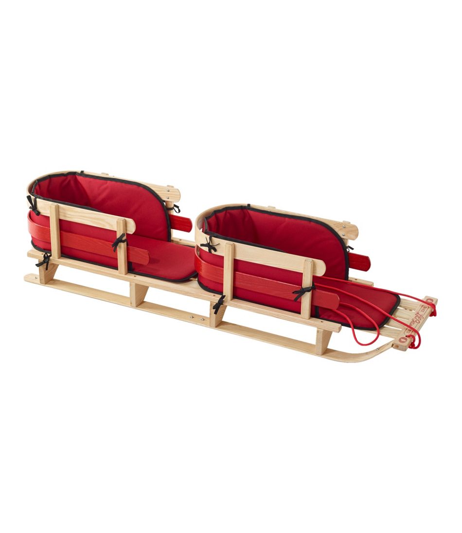 Kids' Pull Sled and Cushion Set, Tandem / L.L.Bean