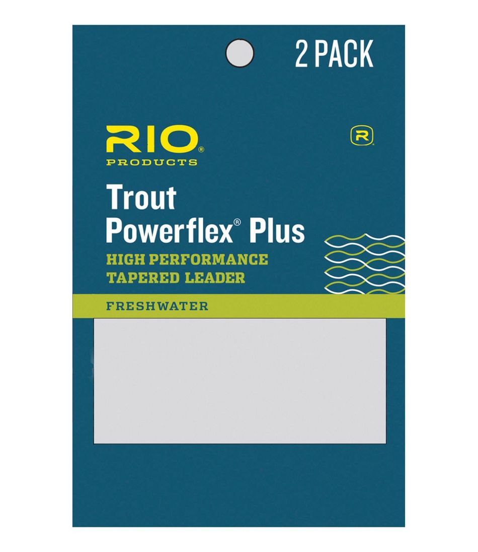 Rio Powerflex Plus 9' Tapered Leaders, 2-Pack / L.L.Bean