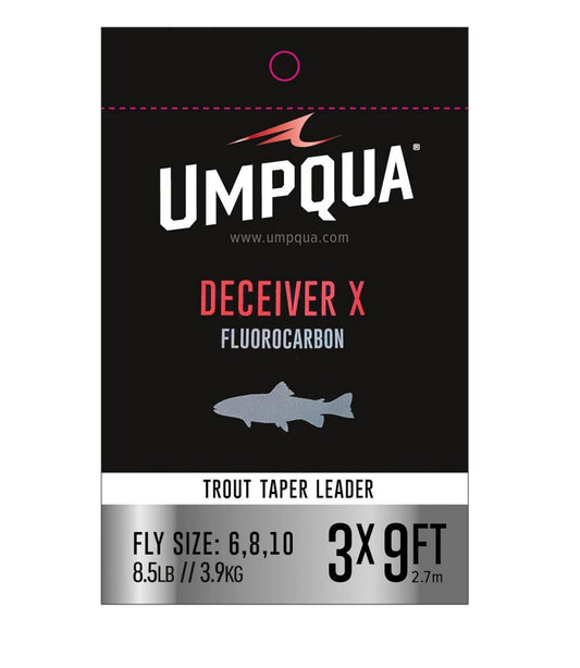 Umpqua Deceiver X Fluorocarbon Leaders, 9' / L.L.Bean